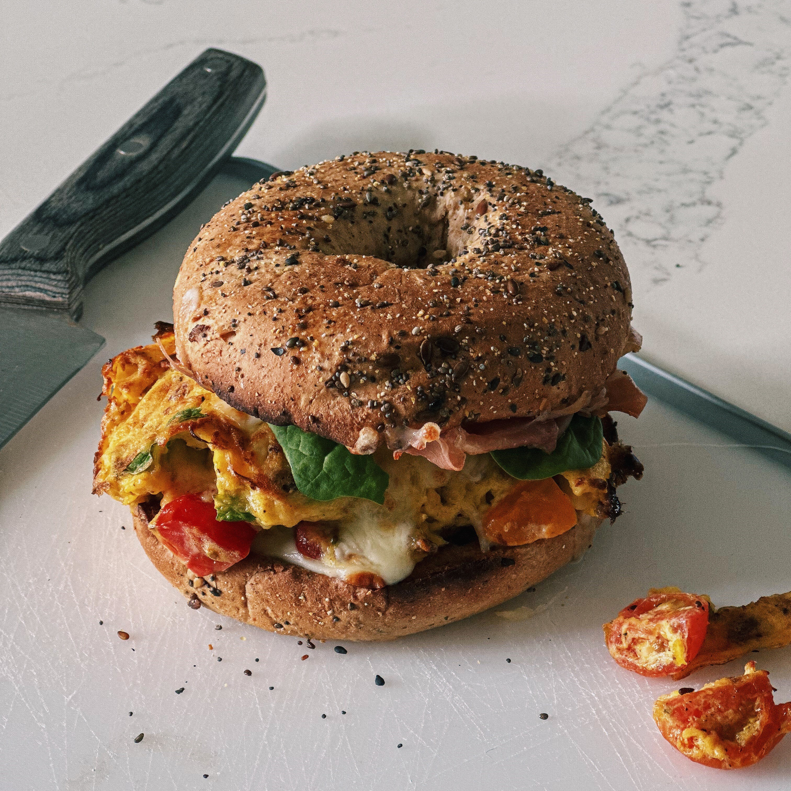 Space Case Breakfast Sandwich